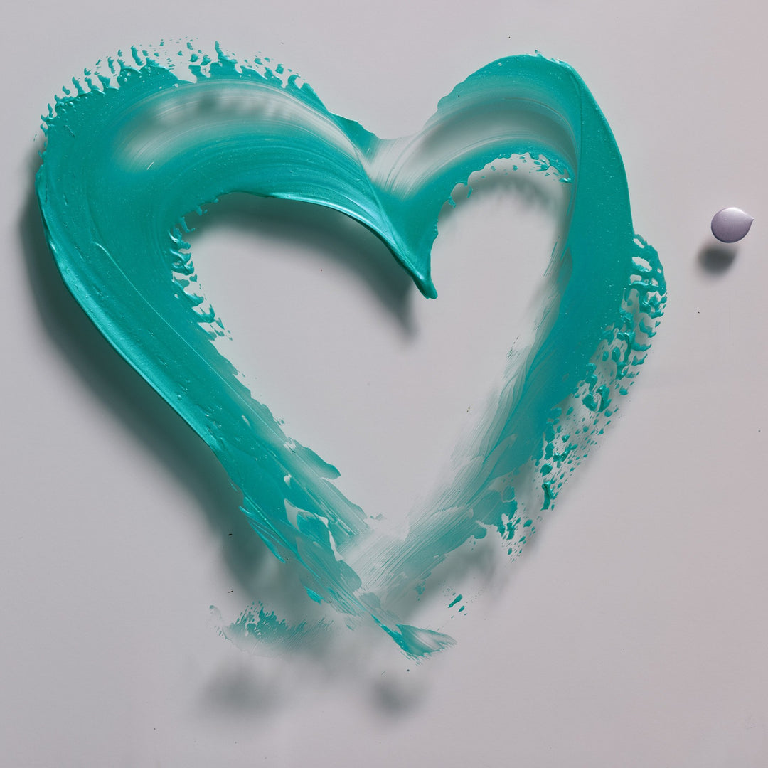 self LOVE - aqua (acrylic block)