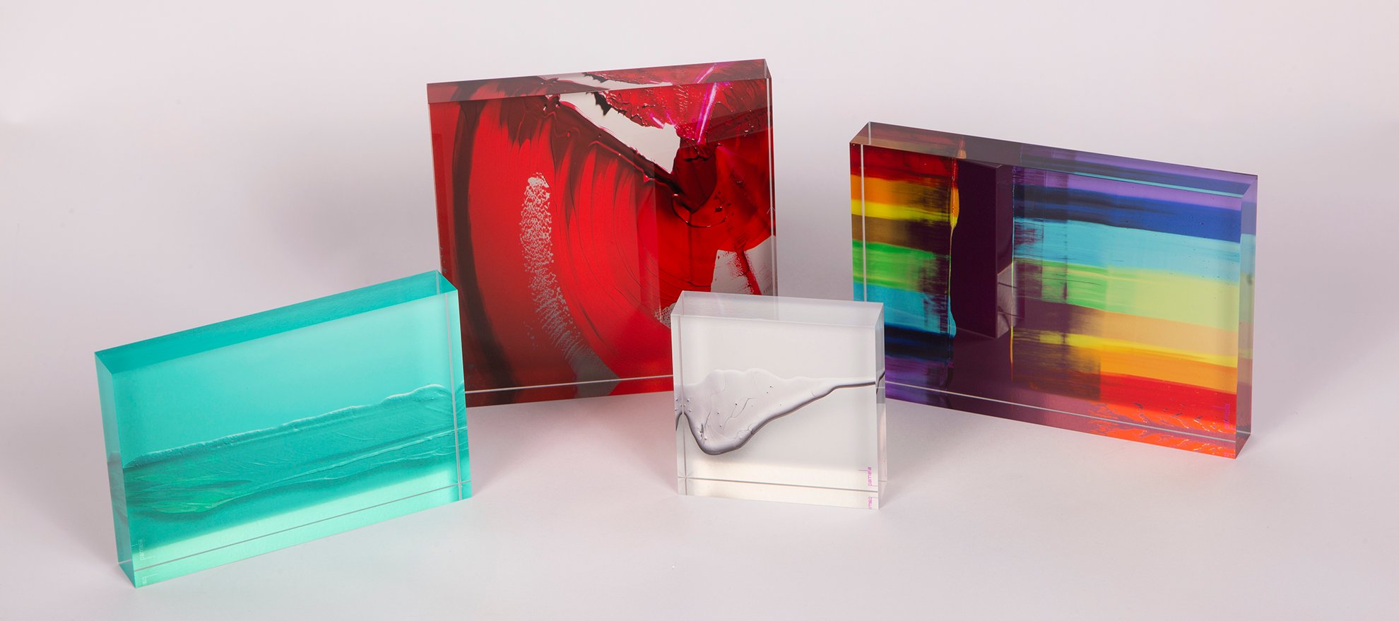 3D acrylic blocks