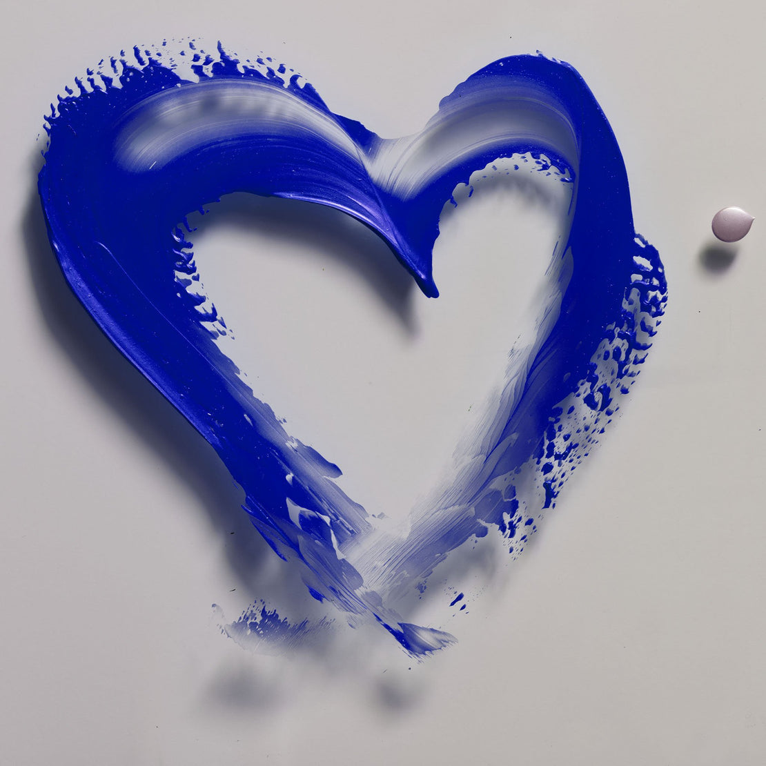 self LOVE - cobalt blue (acrylic block)
